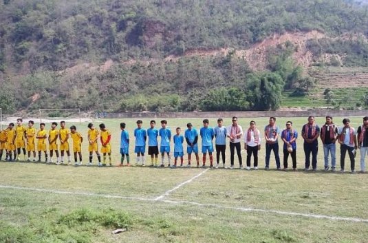 प्रथम शन्नी घले स्मृति कप (Under-16) फुटबल प्रतियोगिता गजुरीमा सुरु