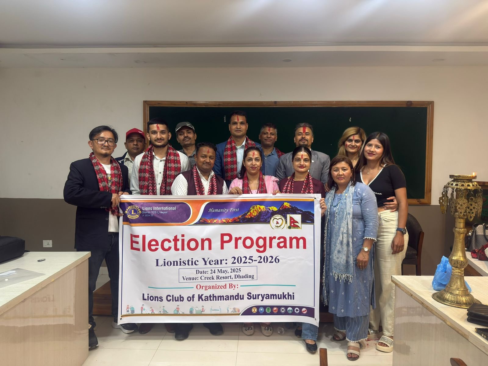 लाइन्स क्लब अफ काठमाण्डौ सूर्यमूखिको अध्यक्षमा विक्रम विश्वकर्मा निर्वाचित