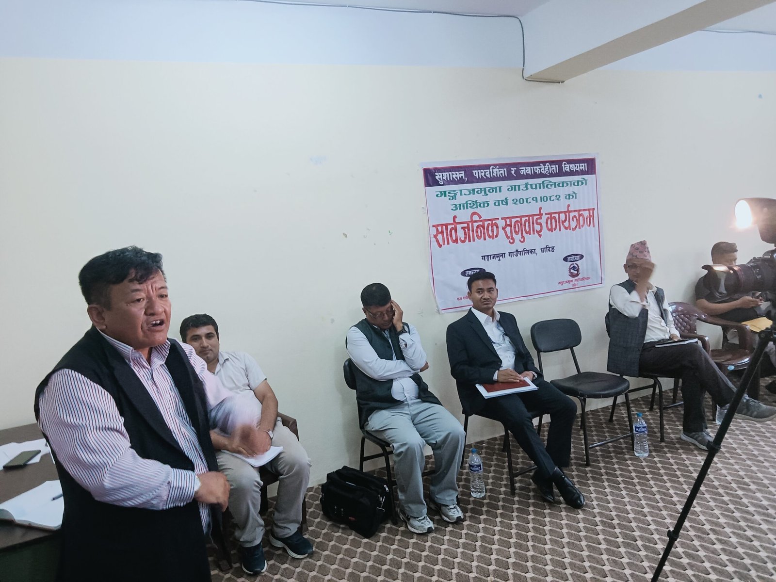 विकासका काममा पार्टी, जात,  धर्म हुँदैन, सिर्फ जनता हुन्छ ः गांगाजमुना अध्यक्ष भक्त लामा