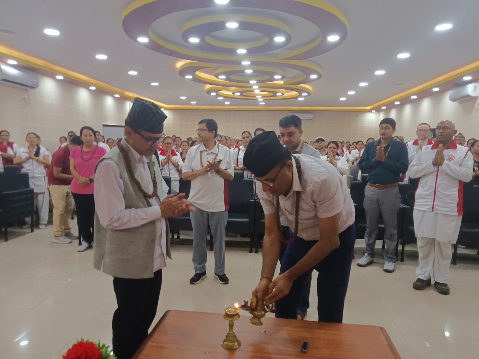 अन्तर्राष्ट्रिय योग दिवस: धादिङमा याेगपदयात्रा र याेगाभ्यास सहित प्रवचन