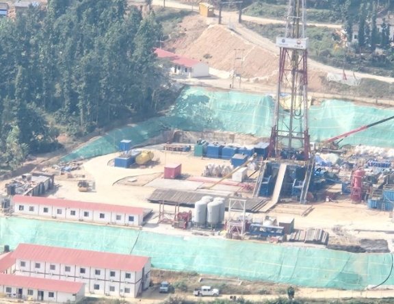 जलजलेमा ५० वर्षपुग्ने मिथेन ग्यासकाे भण्डारण फेला