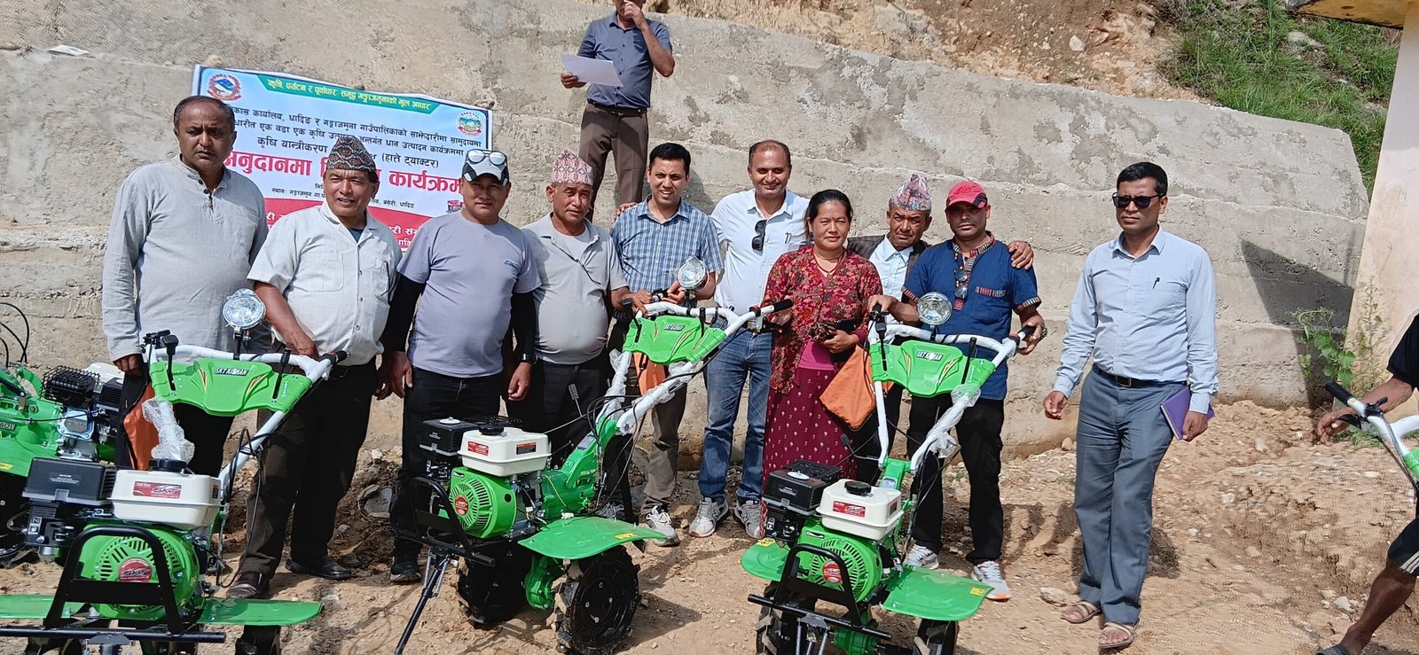 बसेरीमा एकवडा एक उत्पादनकाे अनुगमन