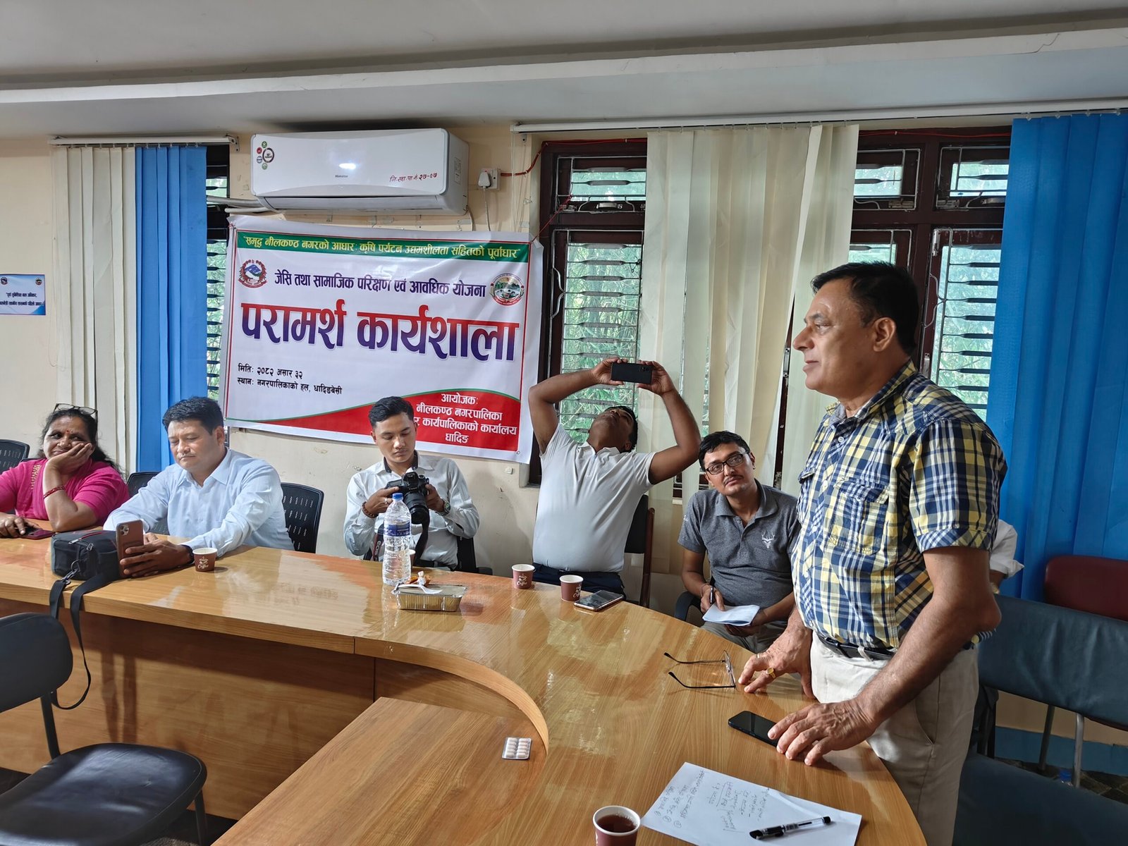 योजना बैँकका याेजना,  निति र विधिबाट कार्यक्रम कार्यान्वयन हुन्छ ः नगर प्रमुख ढुंगाना