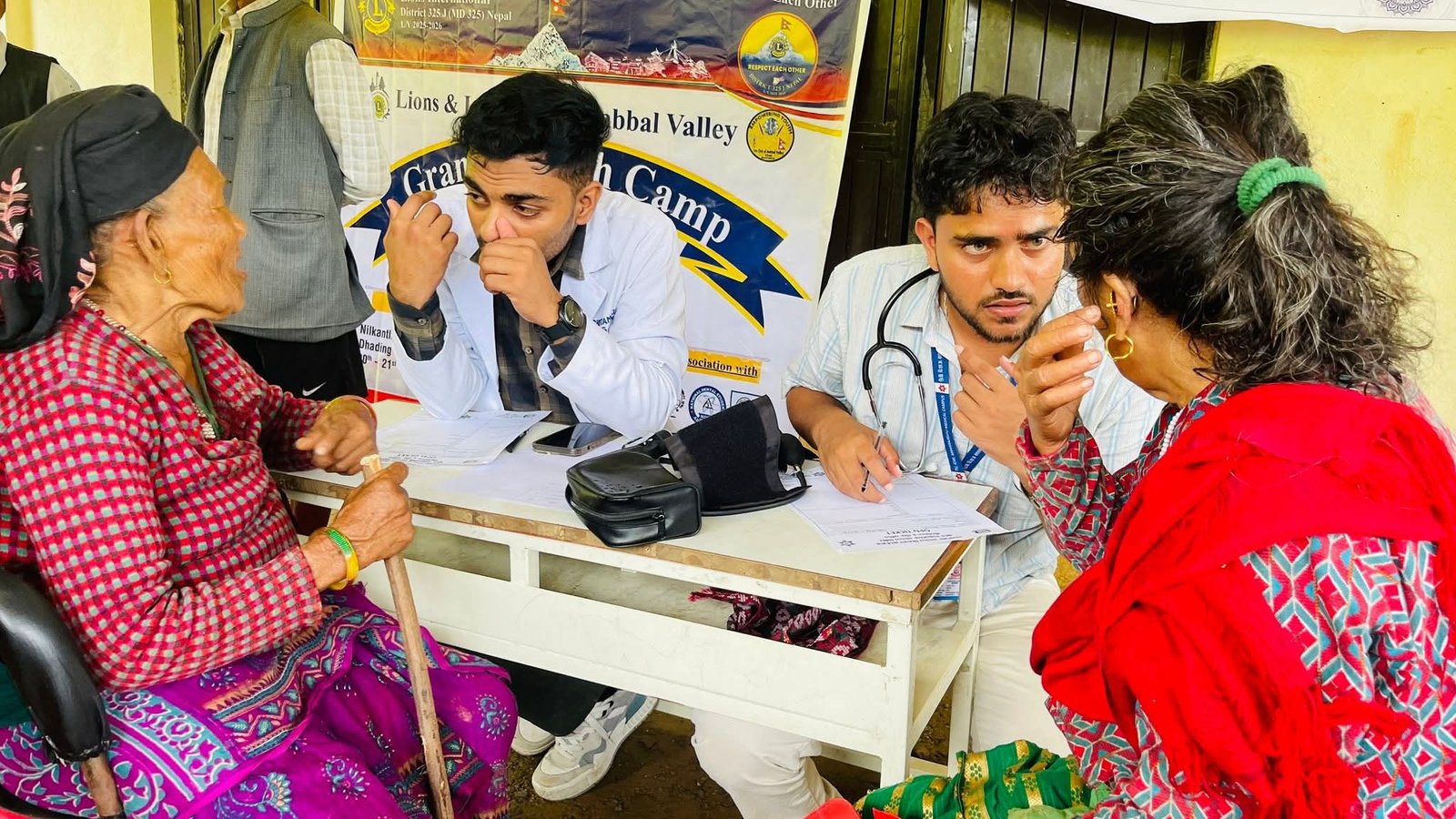 नीलकण्ठ -४ काे नि:शुल्क स्वास्थ्य शिविरमा २ सय २६ ले सेवालिए