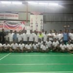 जिल्ला स्तरीय ब्याडमिन्टनमा सुमन र लाेकबहादुर प्रथम