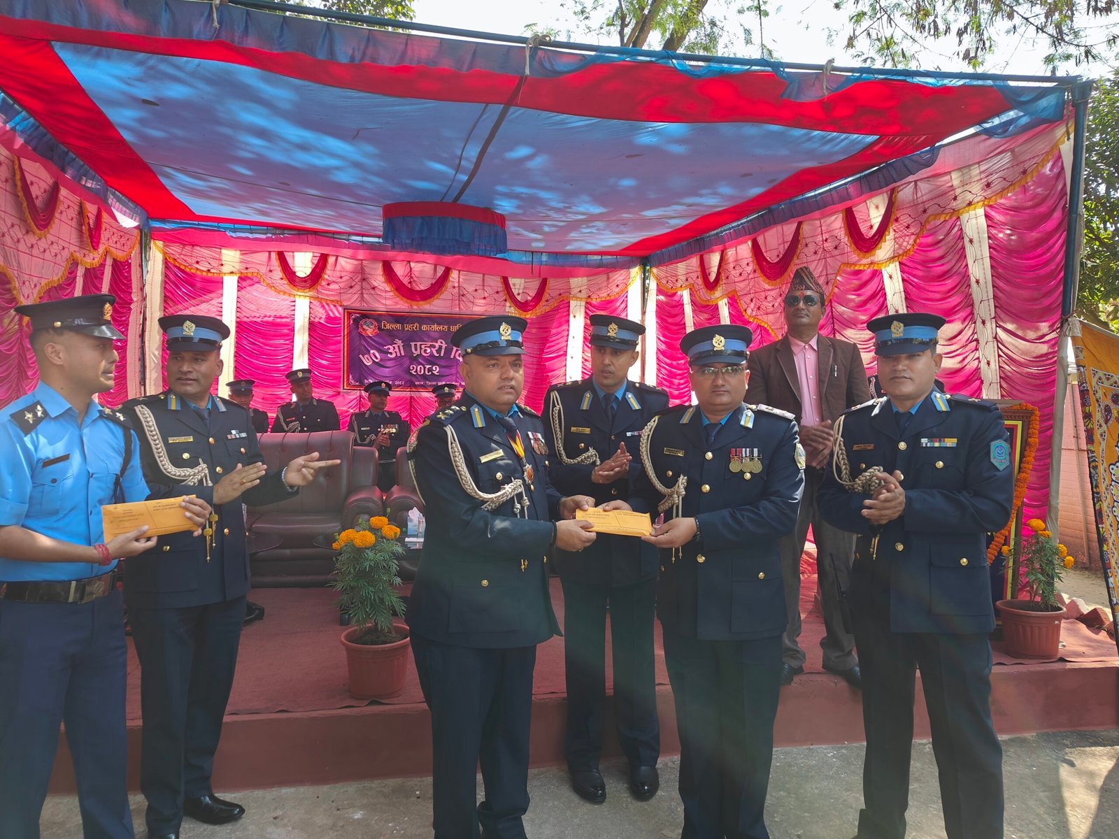 प्रहरी दिवसमा १५ प्रहरीलाई पुरस्कार