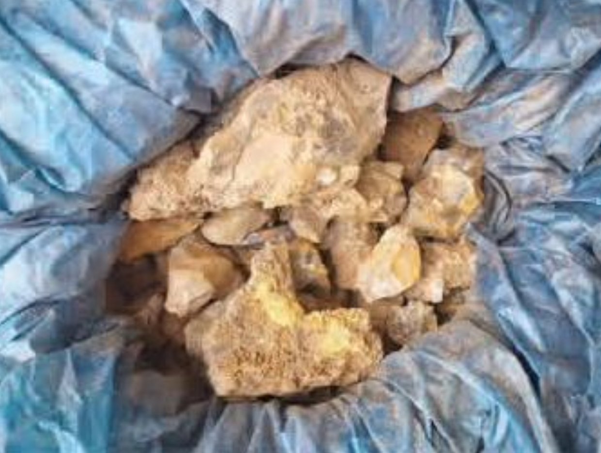 धादिङमा क्रिस्टल क्वार्ट्जसहित एक जना पक्राउ