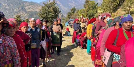 खनियाबास निःशुल्क विशेषज्ञ स्वास्थ्य शिविरमा ७ सय ७७ ले सेवा लिए