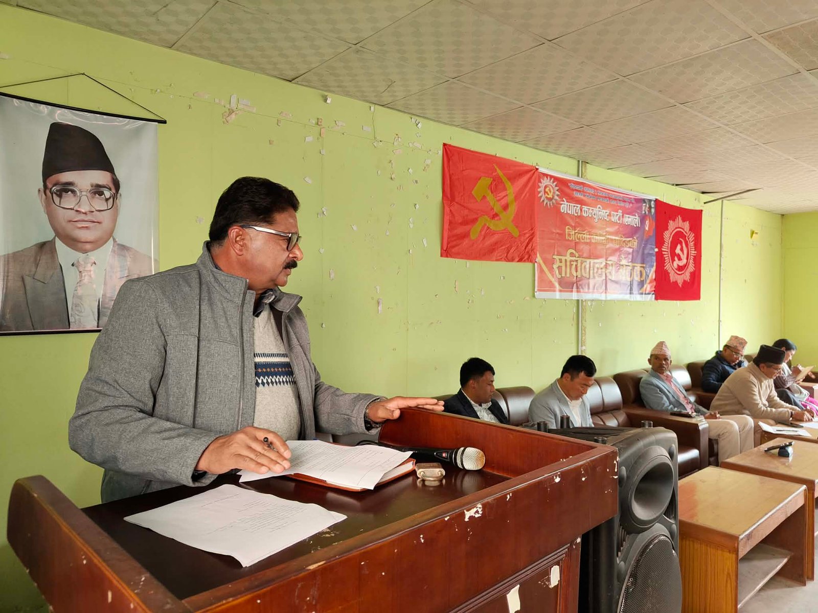 एमालेकाे ११औँ महाधिवेशनमा धादिङबाट १० हजार जना सहभागी गराईने