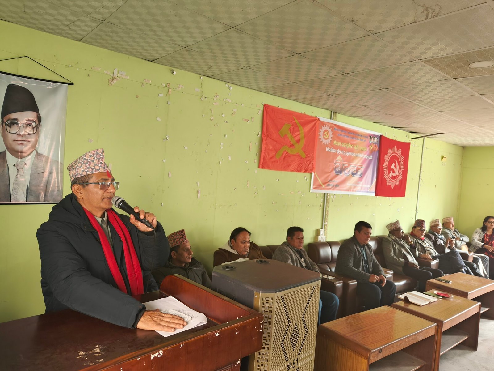 नेकपा एमाले धादिङमा प्रतिनिधिसभा उम्मेदवारका लागि १५ जनाकाे निवेदन दर्ता