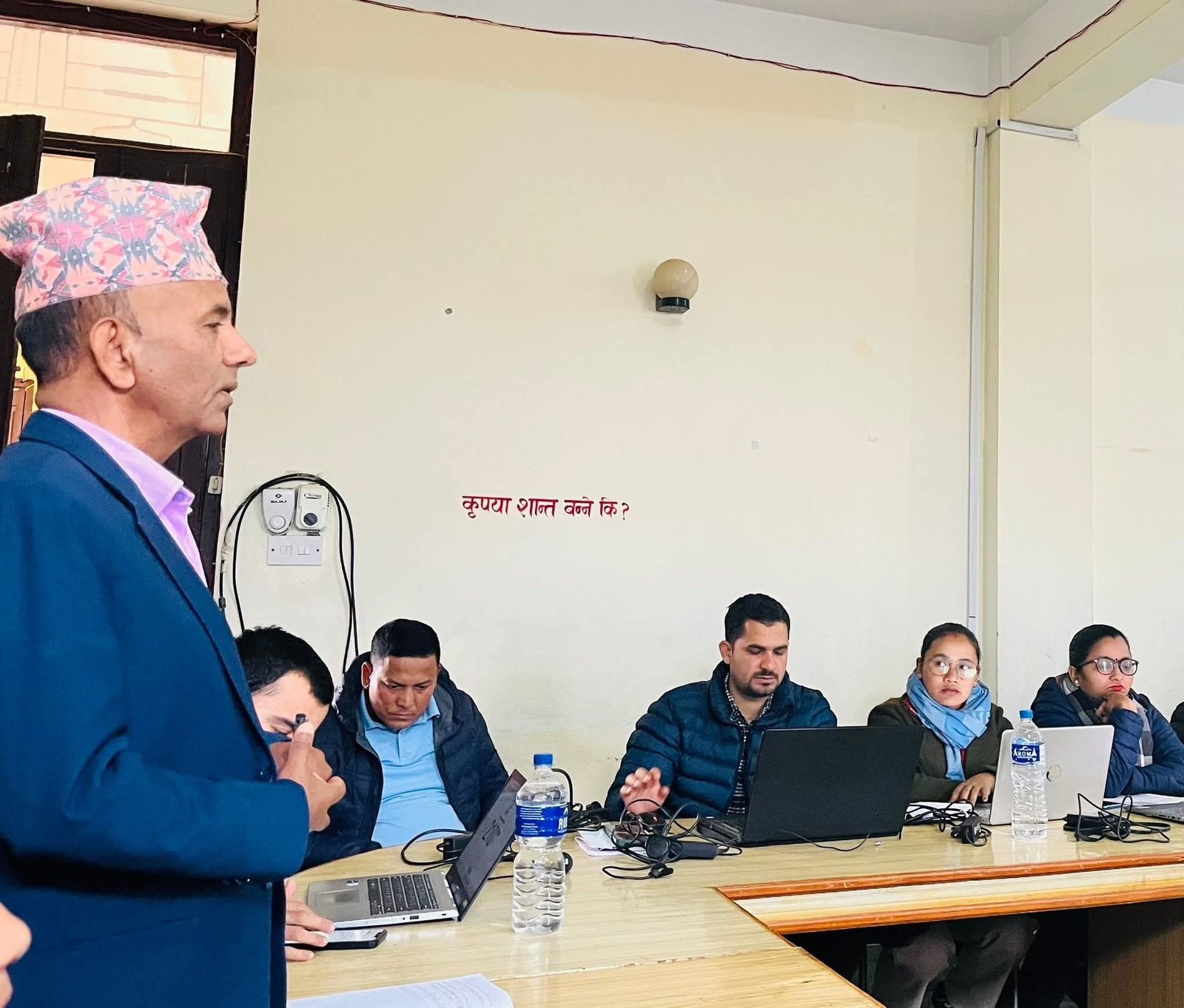 धादिङमा एकीकृत शैक्षिक तथ्याङ्क व्यवस्थापन प्रणाली कार्यशाला सम्पन्न