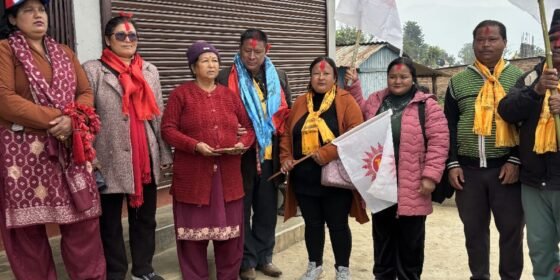 सल्यानटारमा एमाले उम्मेदवार धनबहादुर घलेको प्रतिवद्धता, व्यवस्थित बस्ती विकास  स्वास्थ्य शिक्षाको प्रतिवद्धता