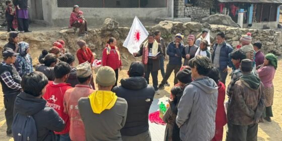 उत्तरी धादिङलाई बीउ उत्पादन क्षेत्र बनाउन पहल गर्ने एमाले उम्मेदवार घलेकाे भनाई