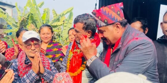 धादिङ १ का एमाले उम्मेदवार त्रिपाठी व्यवसायिक विकास र बजारीकरणमा नितिगत याेजन निर्ण गर्न प्रतिवद्ध