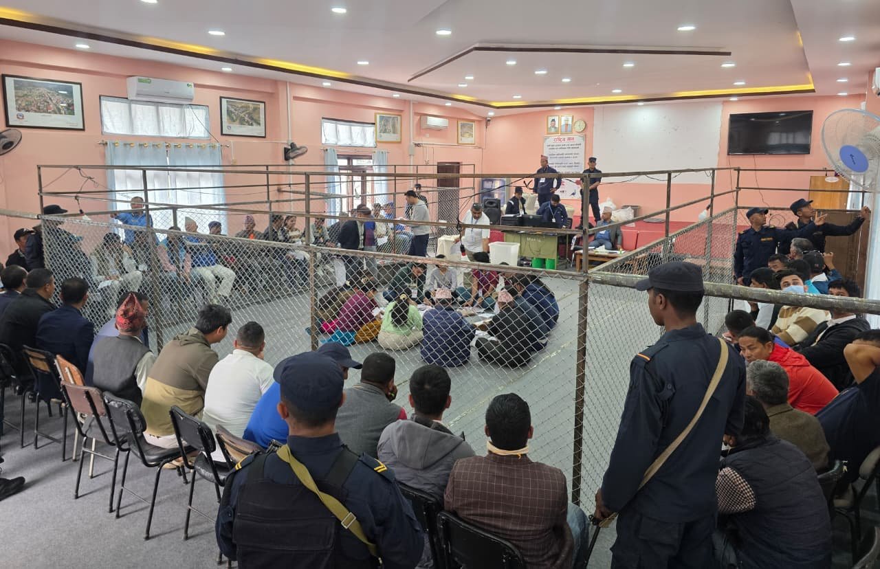 धादिङ २ मा मतगणना सुरु भयाे