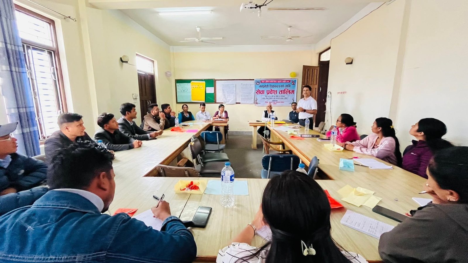 धादिङका नवप्रवेसी शिक्षकलाई तालिम