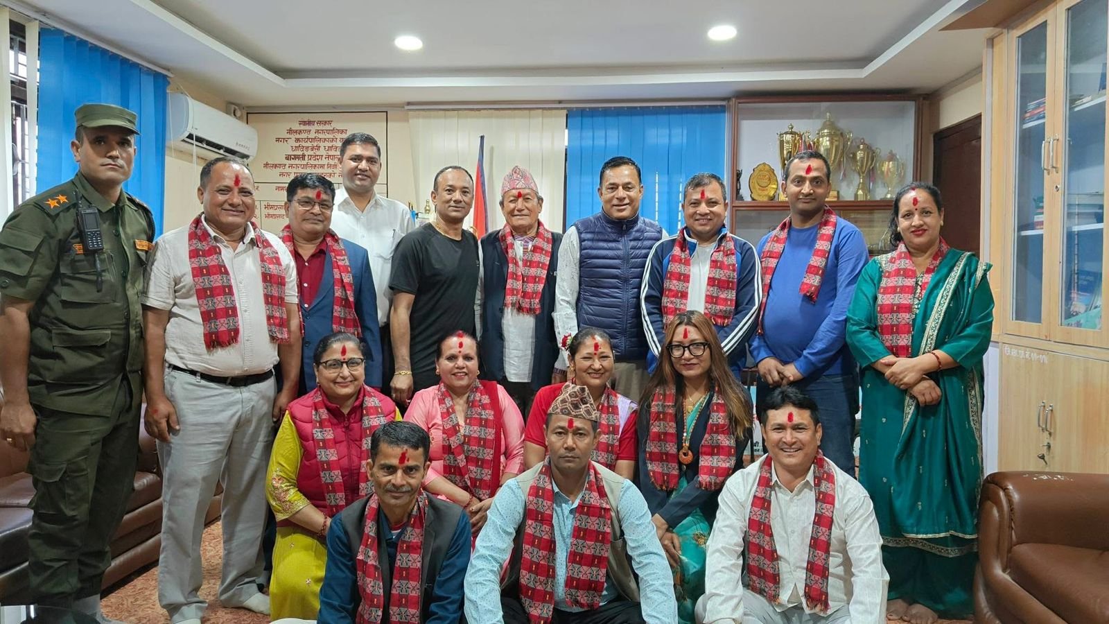 टोल विकास संस्था महासंघ धादिङबेसीमा नरबहादुर श्रेष्ठ पुनः निर्वाचित