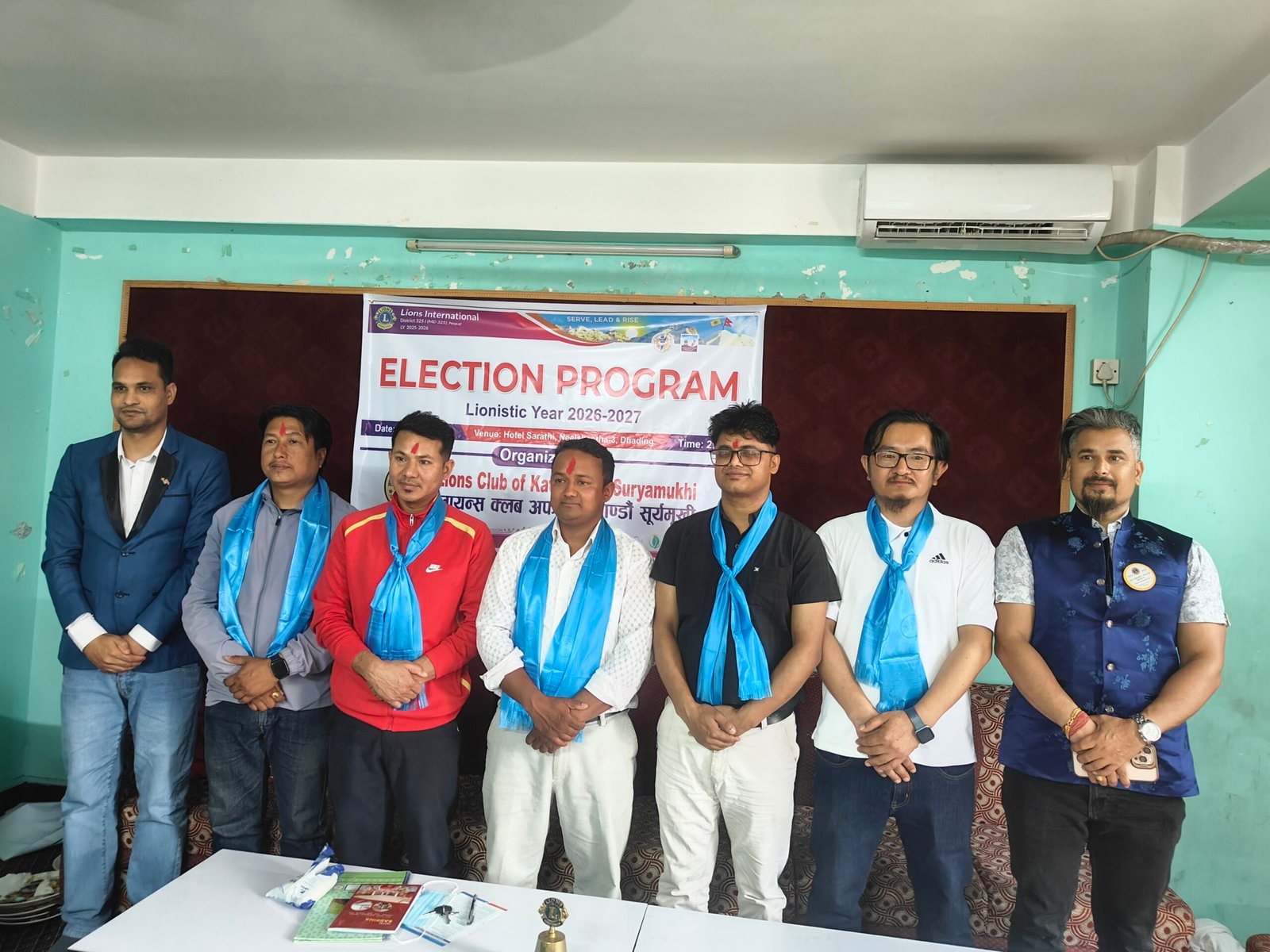 लायन्स क्लब अफ काठमाण्डौ सुर्यमुखीको अध्यक्षमा राजाराम रिजाल निर्वाचित