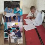 बुबाको मृत्यु भएको तेह्रौँ दिनमा एसइइ, दुई दृष्टि विहिन सहयाेगि राखेर सहभागी