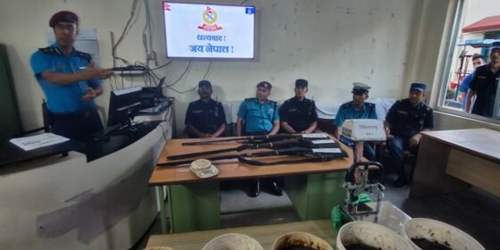 फरार प्रतिवादी पक्राउ गर्न पुगेको प्रहरीद्वारा ५१ केजी अफिम बरामद, तिननाल भरुवा बन्दुक सहित तीन पक्राउ