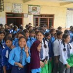 शंखादेवी माविमा मिन्सुरेसन स्वच्छता सामाग्री वितरण