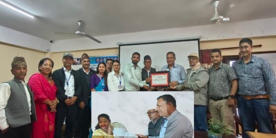 नीलकण्ठ नगरपालिका पूर्ण खोप सुनिश्चित घोषणा