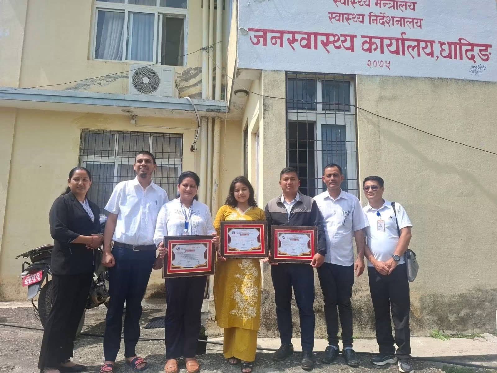 ज्वालामुखीको स्वास्थ्य मोडेल सफलः ढोला स्वास्थ्य चौकी धादिङ जिल्लामै उत्कृष्ट