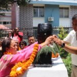 अग्रज पत्रकार राजेन्द्रप्रताप शाहको अर्धकद शालिक अनावरण