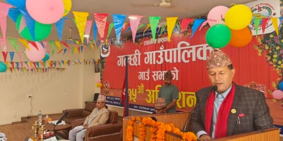 सामाजिक विकास र पूर्वाधारलाई प्राथमिकतामा राखेर  गल्छीको ६७ करोडभन्दा बढी बजेट पारित