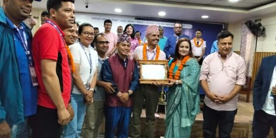 धादिङ शाखा पत्रकार महासंघकाे बागमति प्रदेशमा उत्कृष्ठ घाेषित