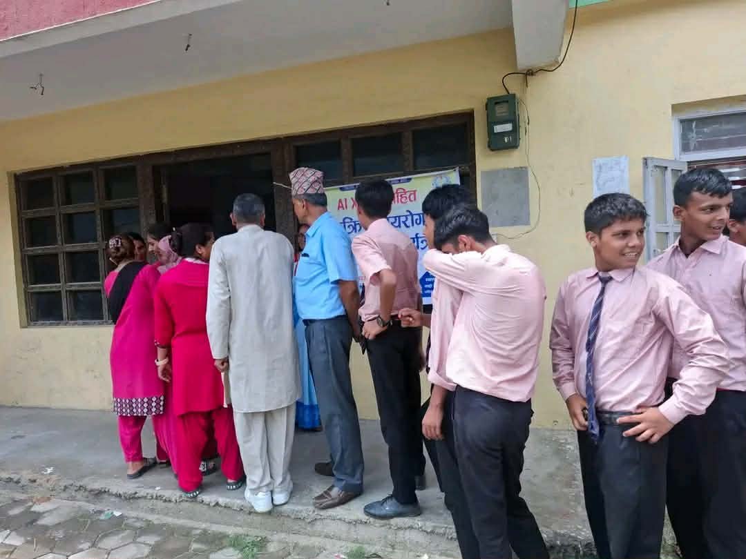 AI–Xray प्रविधिबाट गल्छीमा क्षयरोग खोजपडताल, ५२० जनाको स्क्रिनिङ