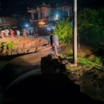 धौखोलामा मध्यराति भीषण बाढी, सात परिवार विस्थापित