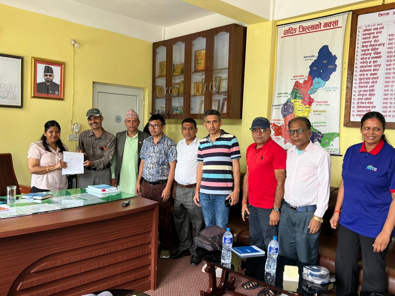 विपदमा जनजिवन सहज बनााउन र फुर्केखाेलामा बेलिब्रिज बनाउन माग