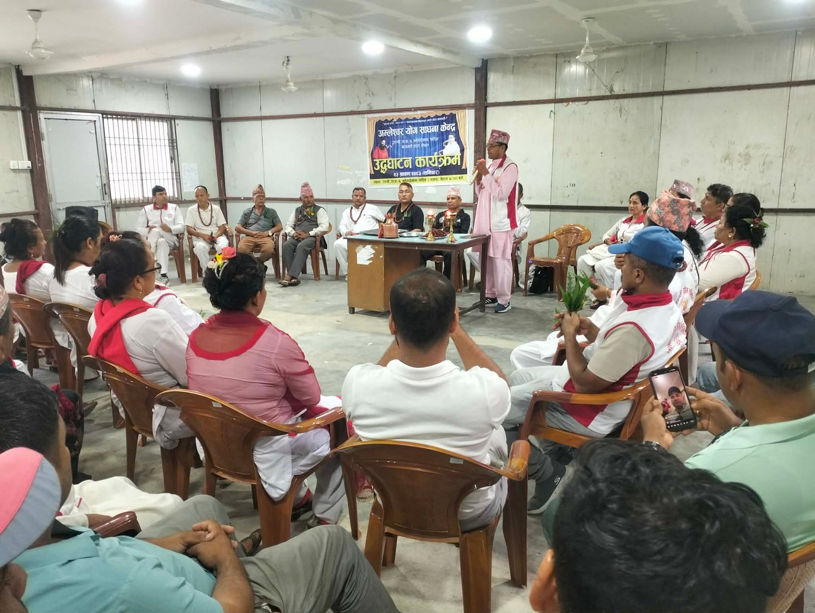 महेशदोभानमा खुल्यो अम्लेश्वर योग साधना केन्द्र