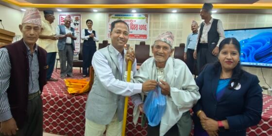 ज्येष्ठ नागरिक सुकदेव नेपालीसहित तीन जना सम्मानित