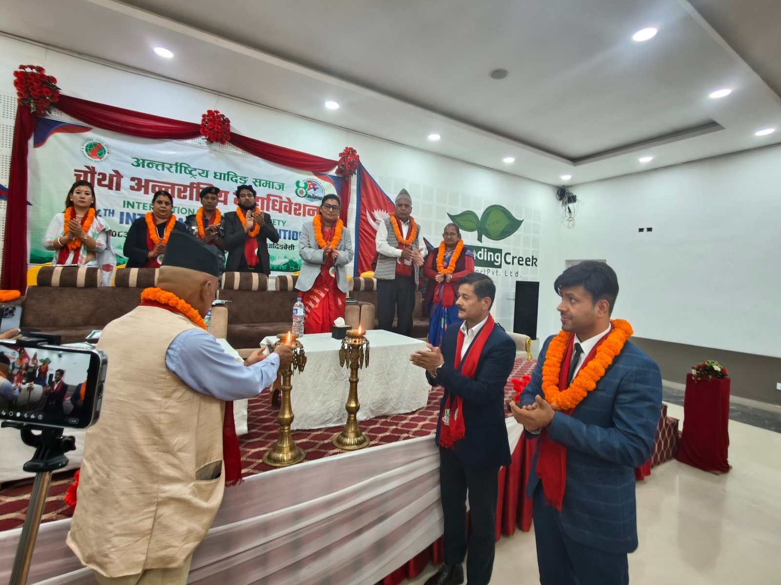 अन्तर्राष्ट्रिय धादिङ समाजको अध्यक्षमा बद्री खतिवडा निर्वाचित : विदेशकाे ज्ञान सीप र पूँजी धादिङमा प्रयाेग गरिने
